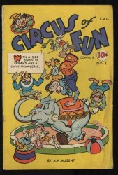 Cover Scan: Circus Of Fun Comics #1 VG- 3.5 - Item ID #469220
