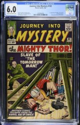 Cover Scan: Journey Into Mystery #102 CGC FN 6.0 1st Appearance Sif and Hela! - Item ID #469368