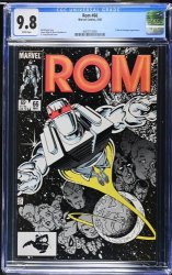 Cover Scan: Rom #66 CGC NM/M 9.8 White Pages - Item ID #471462