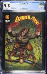 Cover Scan: Leatherface #4 CGC NM/M 9.8 White Pages - Item ID #471707