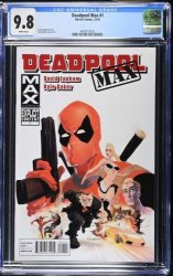 Cover Scan: Deadpool Max #1 CGC NM/M 9.8 White Pages - Item ID #472106