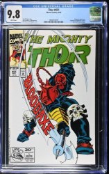 Cover Scan: Thor #451 CGC NM/M 9.8 White Pages - Item ID #476139