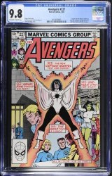 Cover Scan: Avengers #227 CGC NM/M 9.8 Off White to White Monica Rambeau joins! - Item ID #477425