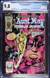 Cover Scan: Marvel Team-Up #137 CGC NM/M 9.8 Aunt May and Franklin Richards! Galactus! - Item ID #477442