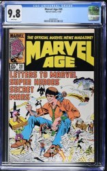 Cover Scan: Marvel Age #20 CGC NM/M 9.8 White Pages - Item ID #477620