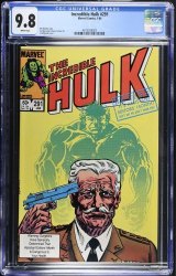 Cover Scan: Incredible Hulk (1962) #291 CGC NM/M 9.8 White Pages - Item ID #477716