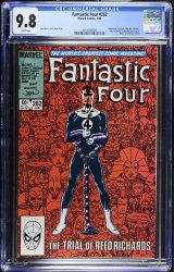 Cover Scan: Fantastic Four #262 CGC NM/M 9.8 "The Trial of Reed Richards!" Gladiator! - Item ID #477717