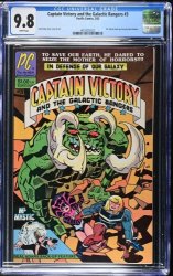 Cover Scan: Captain Victory and the Galactic Rangers #3 CGC NM/M 9.8 White Pages - Item ID #477921