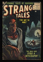 Cover Scan: Strange Tales #48 VG- 3.5 - Item ID #481898