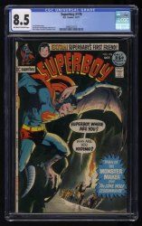 Cover Scan: Superboy #178 CGC VF+ 8.5 Off White to White - Item ID #488034