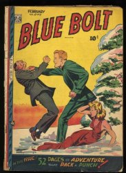 Cover Scan: Blue Bolt (1940) #9 P 0.5 See Description Incomplete - Item ID #500835
