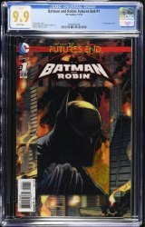 Cover Scan: Batman and Robin: Futures End #1 CGC Mint 9.9 White Pages - Item ID #507037