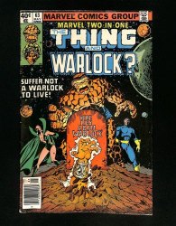 Cover Scan: Marvel Two-In-One #63 Newsstand Variant - Item ID #514414