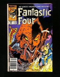 Cover Scan: Fantastic Four #277 Newsstand Variant Mephisto Vs. Franklin Richards! - Item ID #516323