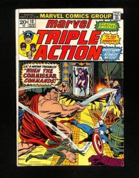 Cover Scan: Marvel Triple Action #12 - Item ID #516357