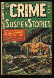 Cover Scan: Crime Suspenstories #5 GD/VG 3.0 - Item ID #519130