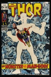 Cover Scan: Thor #169 FN/VF 7.0 Cover by Jack Kirby/John Romita! Galactus! - Item ID #521037
