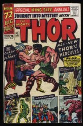 Cover Scan: Journey Into Mystery Annual #1 VG 4.0 Thor 1st Hercules!! - Item ID #521040