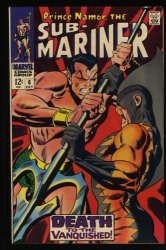 Cover Scan: Sub-Mariner #6 VF/NM 9.0 2nd Appearance Tiger Shark! - Item ID #521043