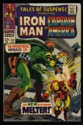 Cover Scan: Tales Of Suspense #89 VF+ 8.5 Red Skull Iron Man Captain America! - Item ID #521079