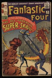 Cover Scan: Fantastic Four #18 GD+ 2.5 1st Appearance of Super Skrull! - Item ID #521111