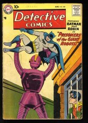 Cover Scan: Detective Comics #258 VG- 3.5 Robot Cover! Batman Robin! - Item ID #521218