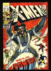 Cover Scan: X-Men #56 NM- 9.2 1st Appearance Living Monolith Neal Adams Cover! - Item ID #521587