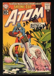 Cover Scan: Showcase #34 VG- 3.5 Origin and 1st Appearance Silver Age Atom! - Item ID #521667