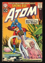 Cover Scan: Showcase #34 VG 4.0 Origin and 1st Appearance Silver Age Atom! - Item ID #521668