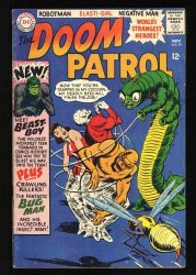 Cover Scan: Doom Patrol #99 FN- 5.5 1st Appearance Beast Boy! Bob Brown! - Item ID #521734