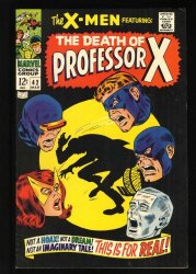 Cover Scan: X-Men #42 VF 8.0 Death of Professor X! - Item ID #521768
