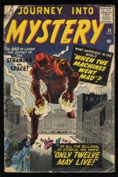 Cover Scan: Journey into Mystery #53 GD- 1.8 Jack Kirby Robot Cover! - Item ID #523195