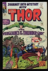 Cover Scan: Journey into Mystery #115 FN/VF 7.0 Origin of Loki! Absorbing Man Appearance! - Item ID #523280