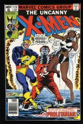 Cover Scan: X-Men #124 VF+ 8.5 Newsstand Variant - Item ID #523497