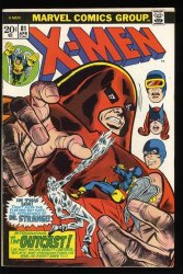 Cover Scan: X-Men #81 FN/VF 7.0 Juggernaut Appearance!! Outcast! - Item ID #523511