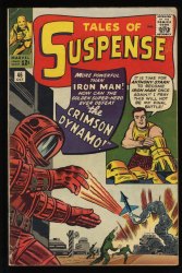 Cover Scan: Tales Of Suspense #46 FN- 5.5 1st Appearance Crimson Dynamo! - Item ID #523612