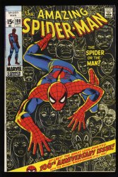 Cover Scan: Amazing Spider-Man #100 FN- 5.5 Anniversary Issue Romita Jr - Item ID #523614