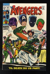 Cover Scan: Avengers #60 VF/NM 9.0 John Buscema Cover Art! - Item ID #523675