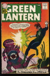 Cover Scan: Green Lantern #8 VG+ 4.5 Grey Tone Cover! Kane and Adler Cover Art! - Item ID #523700