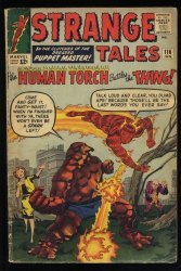 Cover Scan: Strange Tales #116 VG- 3.5 1st Thing Crossover! 2nd Wong &amp; Nightmare! - Item ID #523713