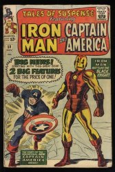 Cover Scan: Tales Of Suspense #59 VG 4.0 Captain America Iron Man! - Item ID #523740