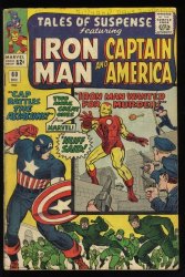 Cover Scan: Tales Of Suspense #60 VG+ 4.5 Iron Man Captain America 2nd Hawkeye! - Item ID #523744