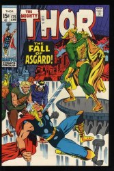 Cover Scan: Thor #175 NM- 9.2 Fall of Asgard! Jack Kirby Art! Stan Lee! - Item ID #524032