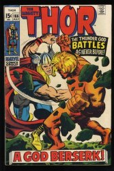 Cover Scan: Thor #166 FN+ 6.5 2nd Appearance HIM (Adam Warlock)! Kirby/Romita Cover! - Item ID #524036