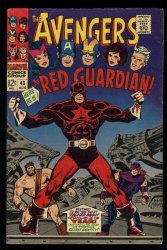 Cover Scan: Avengers #43 FN 6.0 1st Appearance of Red Guardian! Black Widow! - Item ID #524136