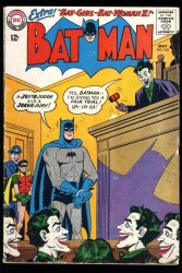 Cover Scan: Batman #163 VG+ 4.5 1st Print Art by Moldoff! Batwoman II! Joker Cover!  - Item ID #524172