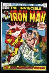 Cover Scan: Iron Man #54 VF+ 8.5 1st Print 1st Appearance Moondragon! - Item ID #524699