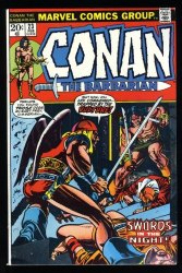 Cover Scan: Conan The Barbarian #23 VF- 7.5 1st Print 1st Red Sonja Gil Kane Cover! - Item ID #524712