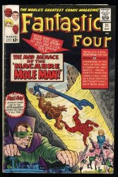 Cover Scan: Fantastic Four #31 VG+ 4.5 Jack Kirby Stan Lee Mole Man Appearance! - Item ID #524719