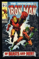 Cover Scan: Iron Man #16 NM- 9.2 Nick Fury Appearance! - Item ID #524720